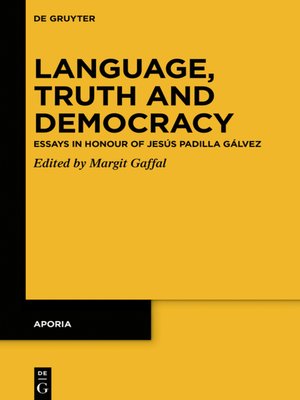 cover image of Language, Truth and Democracy